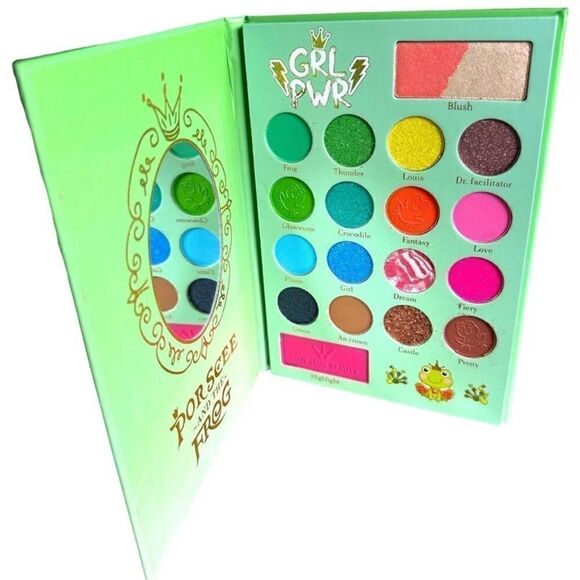 Princess Tiana GRL PWR Eyeshadow Palette | 16 Shades + Blush & Highlighter - Picture 15 of 16
